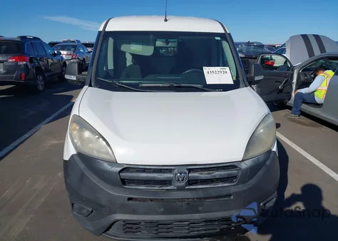 2016 Ram Promaster City Tradesman from USA, damaged, VIN ZFBERFAT6G6B84588